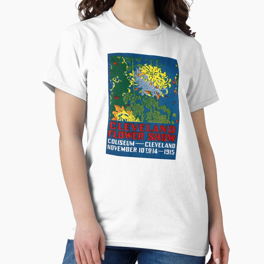 1915 Cleveland Flower Show Classic T Shirt