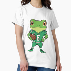 American Football Frog Classic T Shirt
