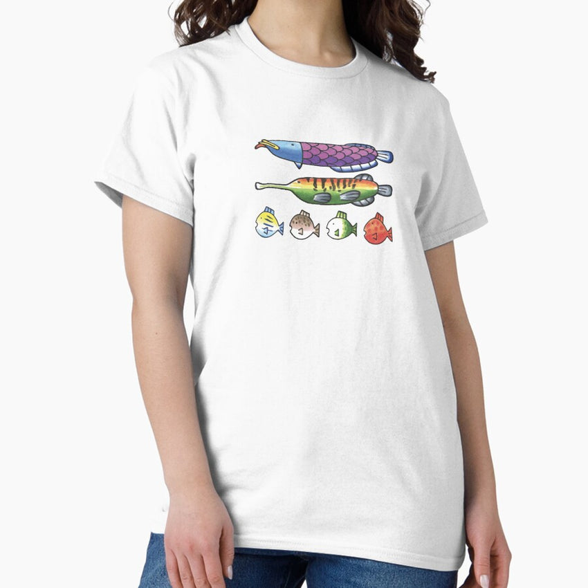 Fishing Wii Sports Fish Species Classic T-Shirt