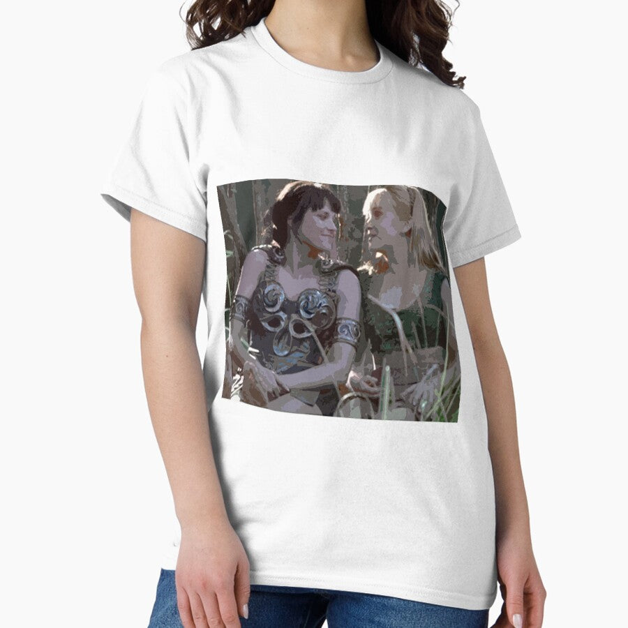 Xena Pop Art Classic T Shirt