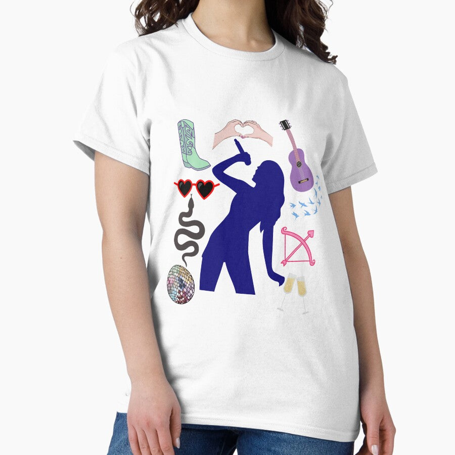 Taylor Swift Through The Eras Classic T Shirt