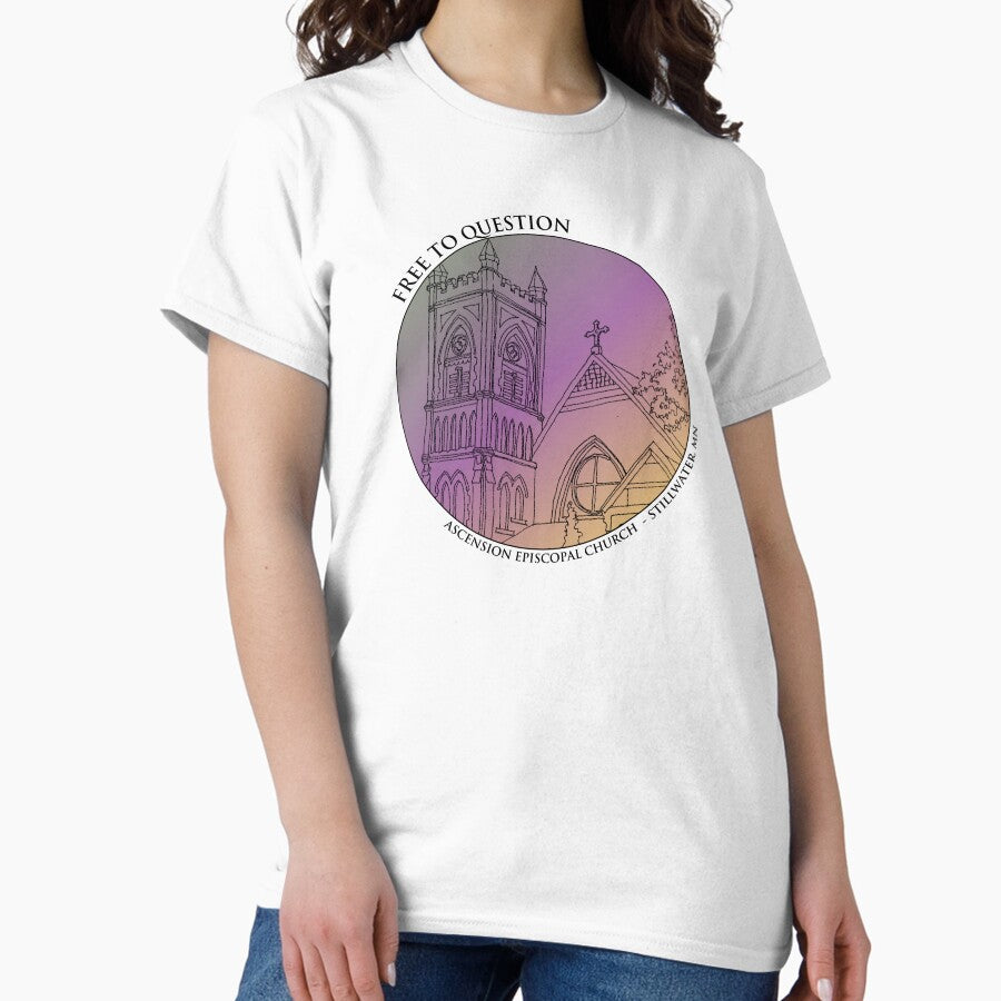 Ascension Etching Free To Question Classic T Shirt