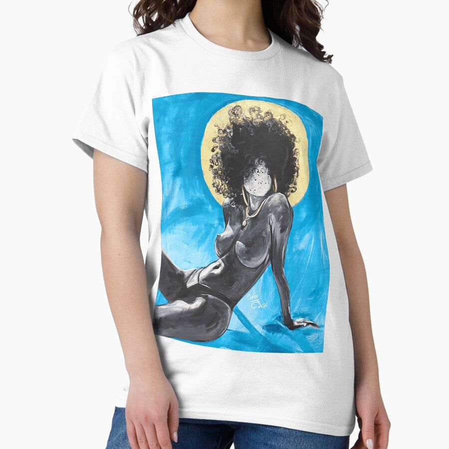 Naturally Nude III BLUE Classic T-Shirt