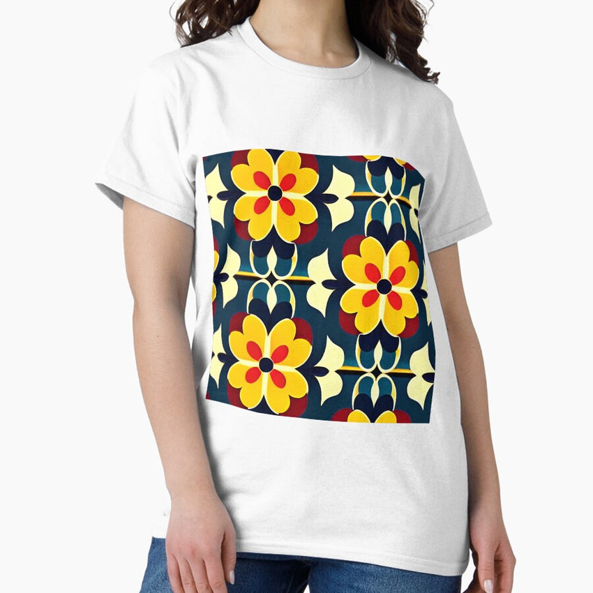 MCM floral 36 Classic T-Shirt