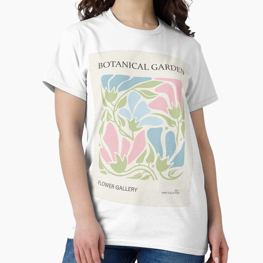Botanical Garden - Pastel Flowers no.1 Classic T-Shirt