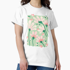 calendula flowers illustration Classic T-Shirt