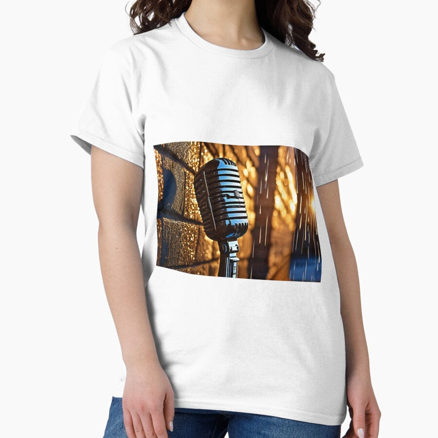 An Old Gold Microphone Classic T Shirt