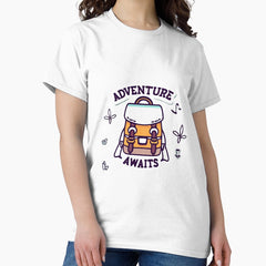 Adventure Awaits Classic Scout Knapsack Classic T Shirt