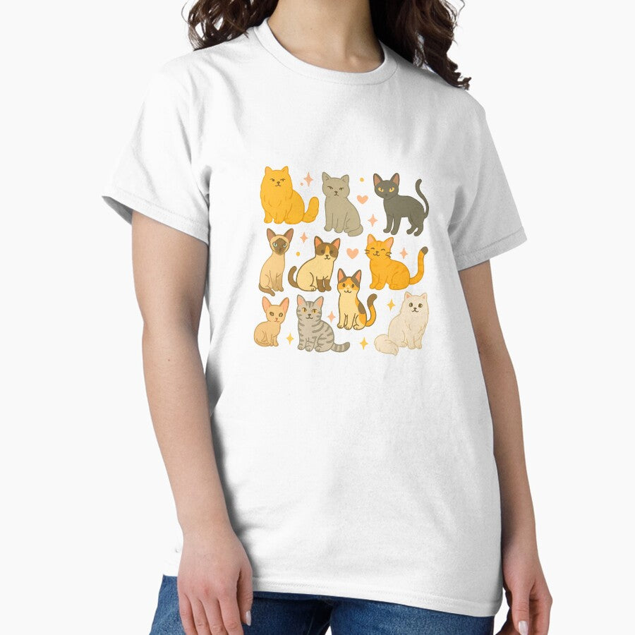 Cat Breeds! Classic T-Shirt