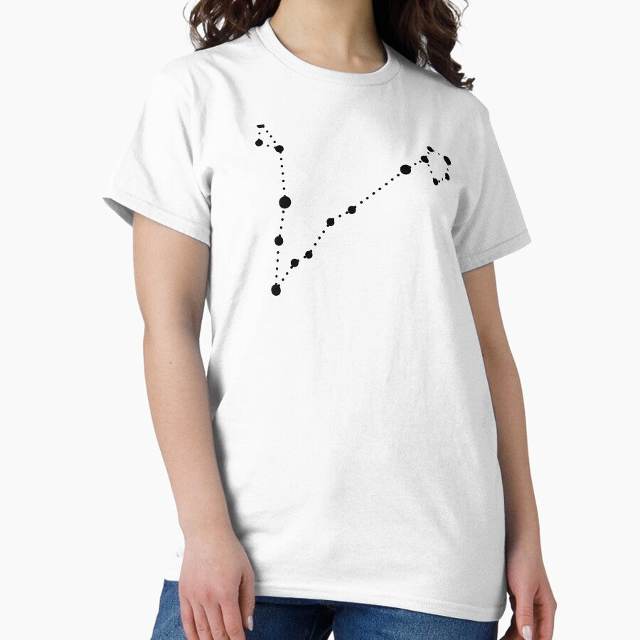 Pisces Zodiac Constalation Classic T-Shirt