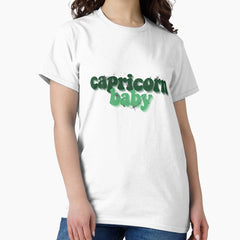 Capricorn baby zodiac sign design for tshirt sticker Classic T-Shirt