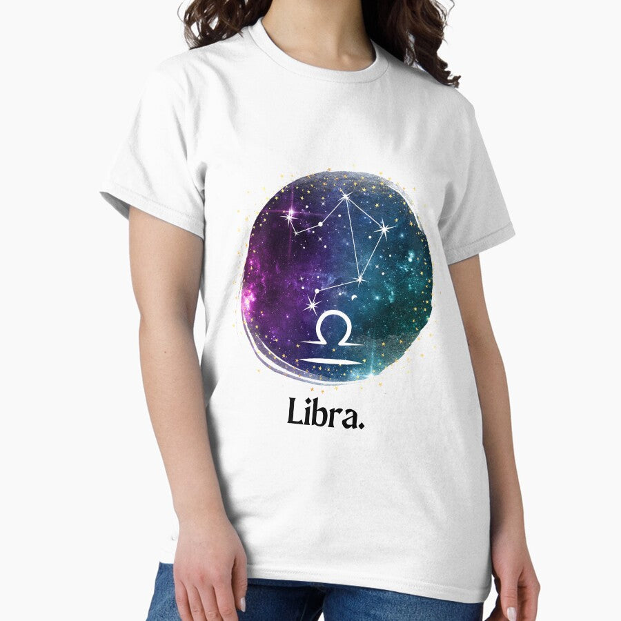 Astrology, Horoscope, Zodiac signs, Libra. Classic T-Shirt