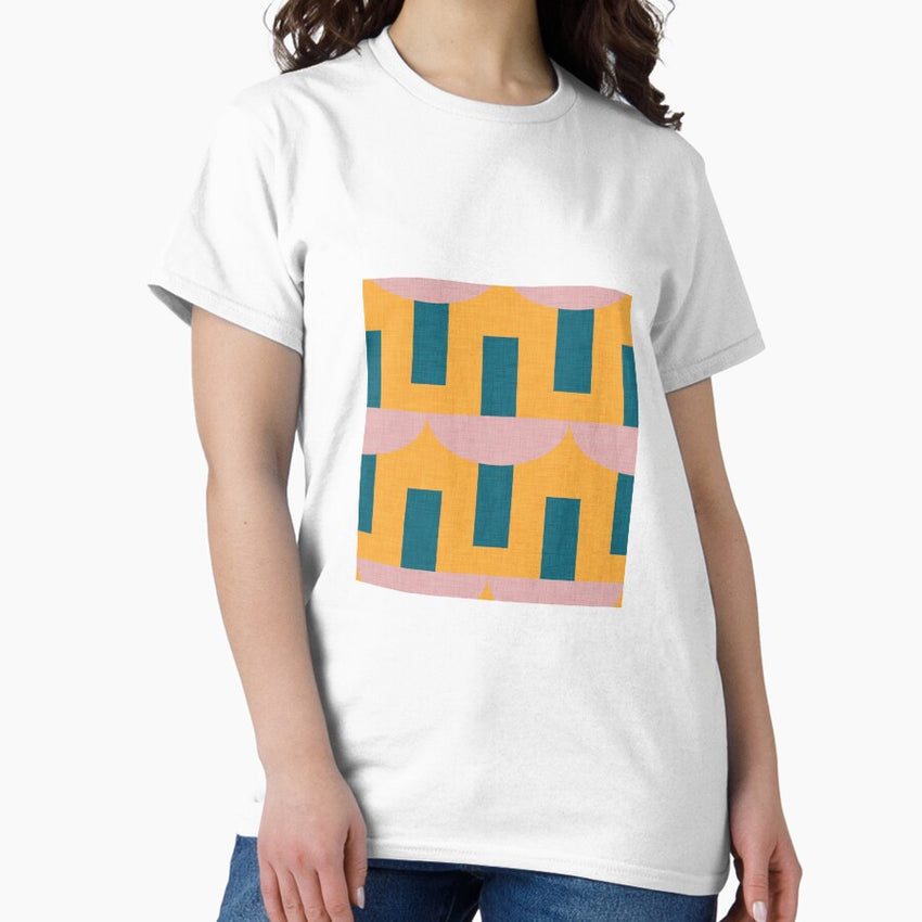 Tulip Yellow Pods #midcenturymodern Classic T-Shirt