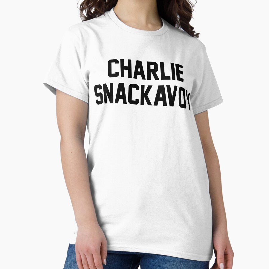 Charlie McAvoy? More like Charlie SnackAvoy, Am I Right? Classic T-Shirt