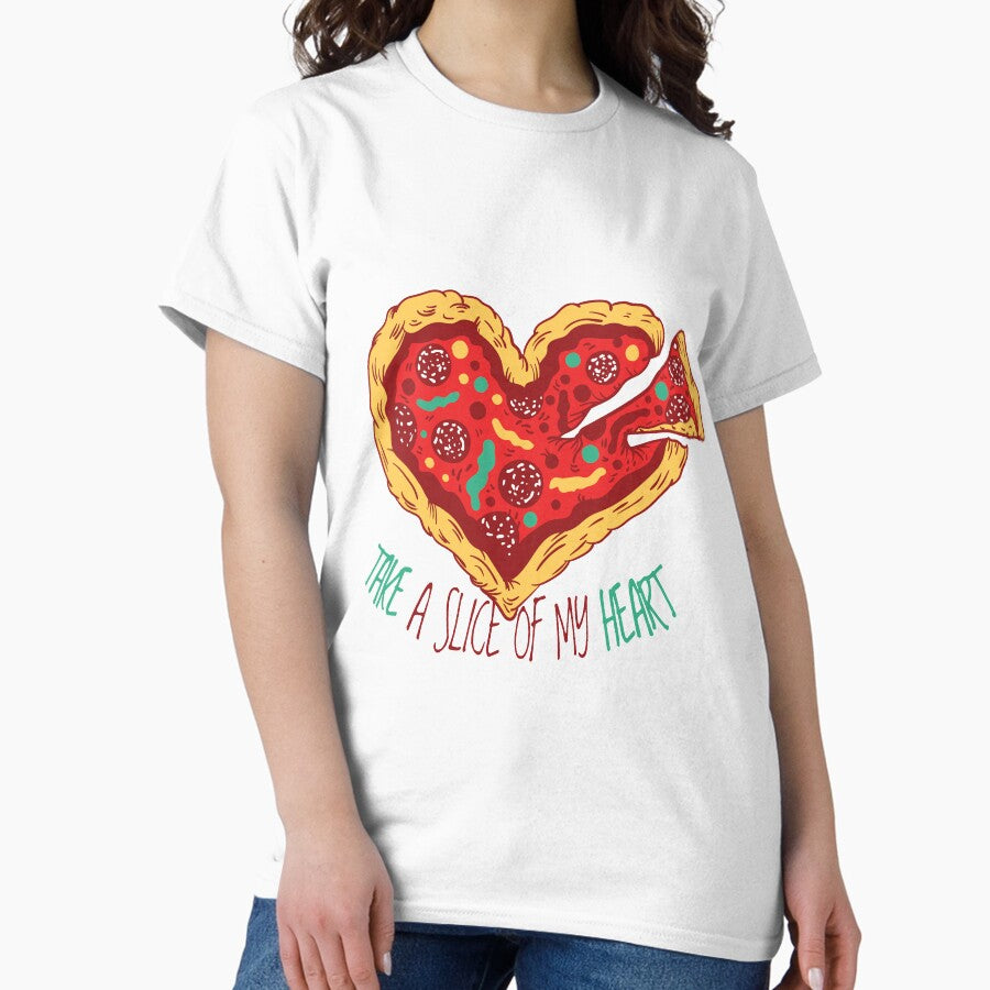 Pizza Lover Funny Design Classic T-Shirt