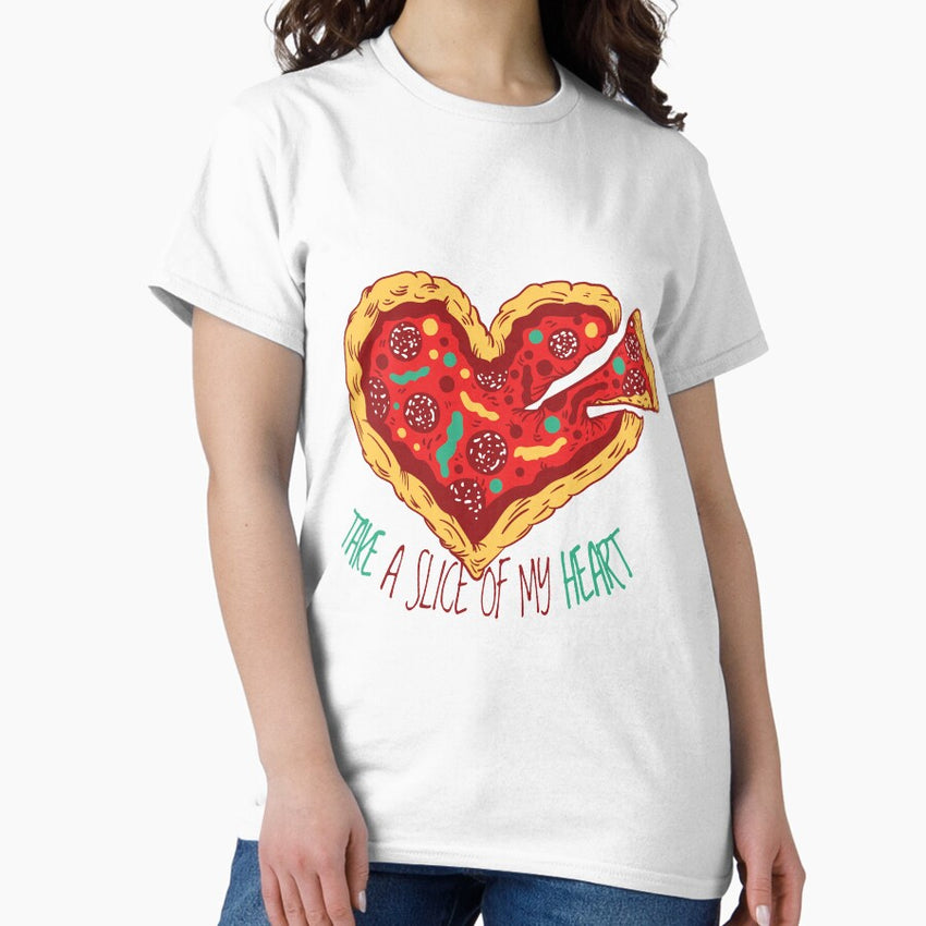 Pizza Lover Funny Design Classic T-Shirt