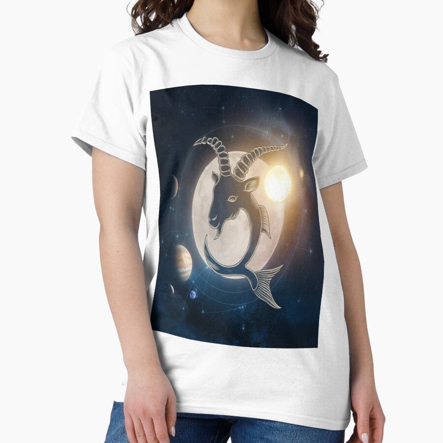 Astrology Zodiac Designs Capricorn 9 Classic T Shirt