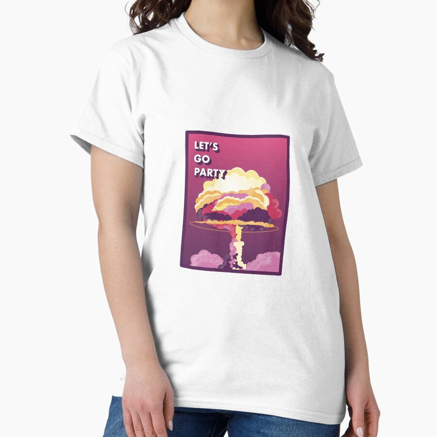 Barbenheimer Lets Go Party Classic T Shirt