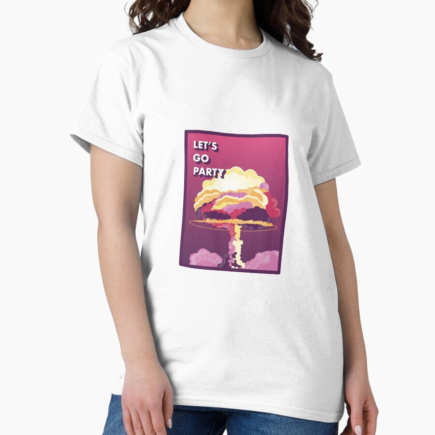 Barbenheimer Lets Go Party Classic T Shirt