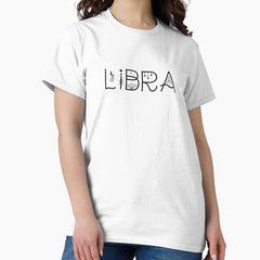 Libra celestial typography Classic T-Shirt