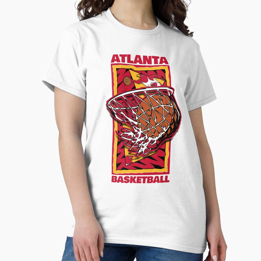 Atlanta Basketball 90's Style Classic T-Shirt