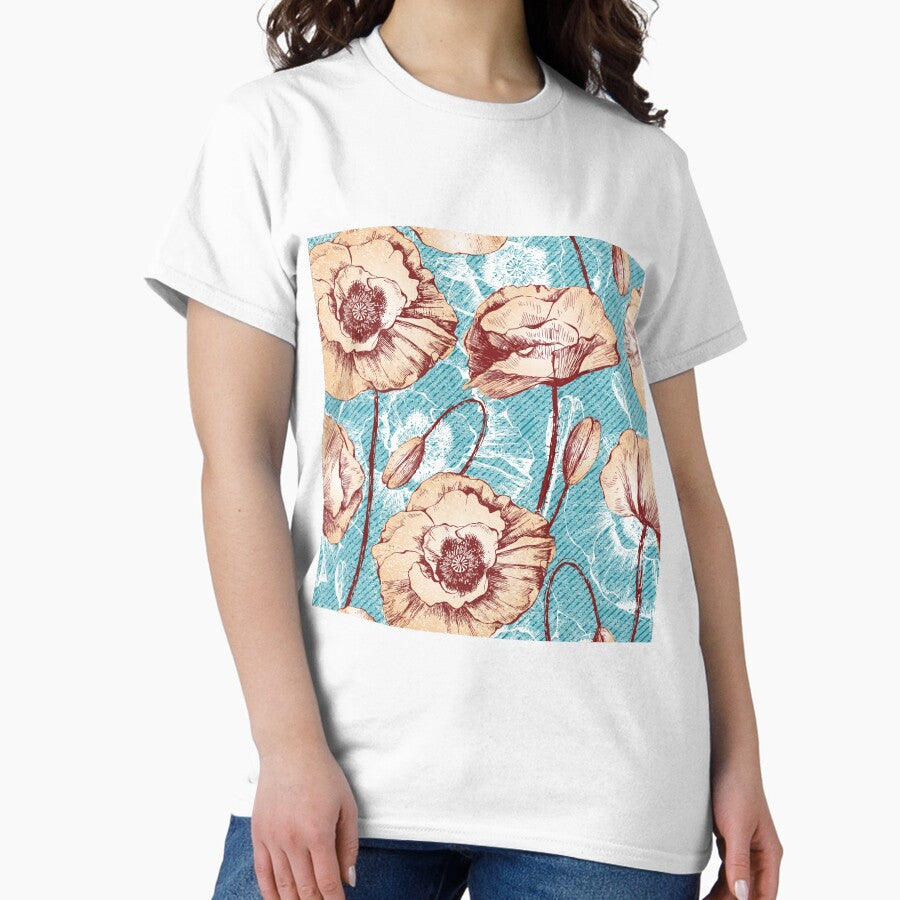 peaceful flower Classic T-Shirt