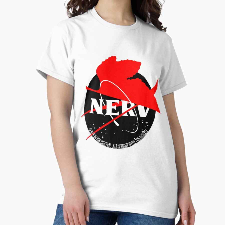 Nasa X Nerv Dark Classic T Shirt