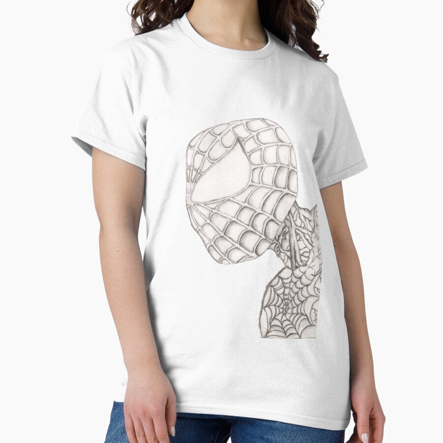 charcoal superhero Classic T-Shirt