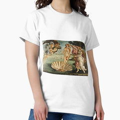 Botticelli - The Birth Of Venus (1483 - 1485) Classic T-Shirt