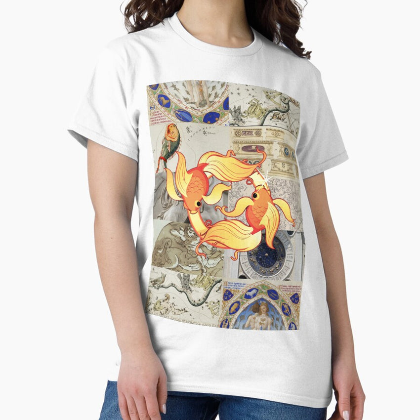 Zodiac-themed items - astrological sign : Pisces Classic T-Shirt