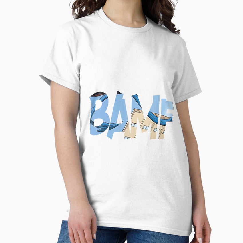 BAMF (white) Classic T-Shirt