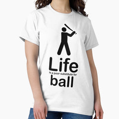 Ball v Life - Marble Classic T-Shirt