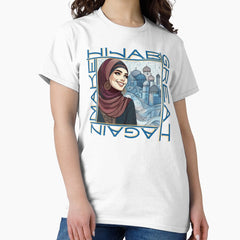 Arab Girl Smiling Make Hijab Great Again 04 Classic T Shirt