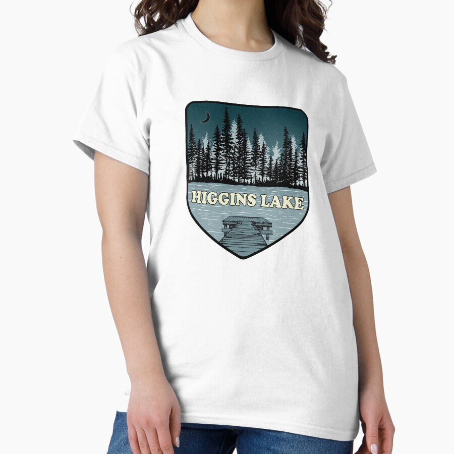 A Night On Higgins Lake Classic T Shirt