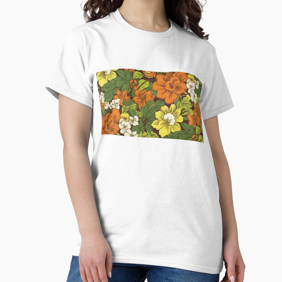 Grandmas House- Green/Orange Classic T-Shirt