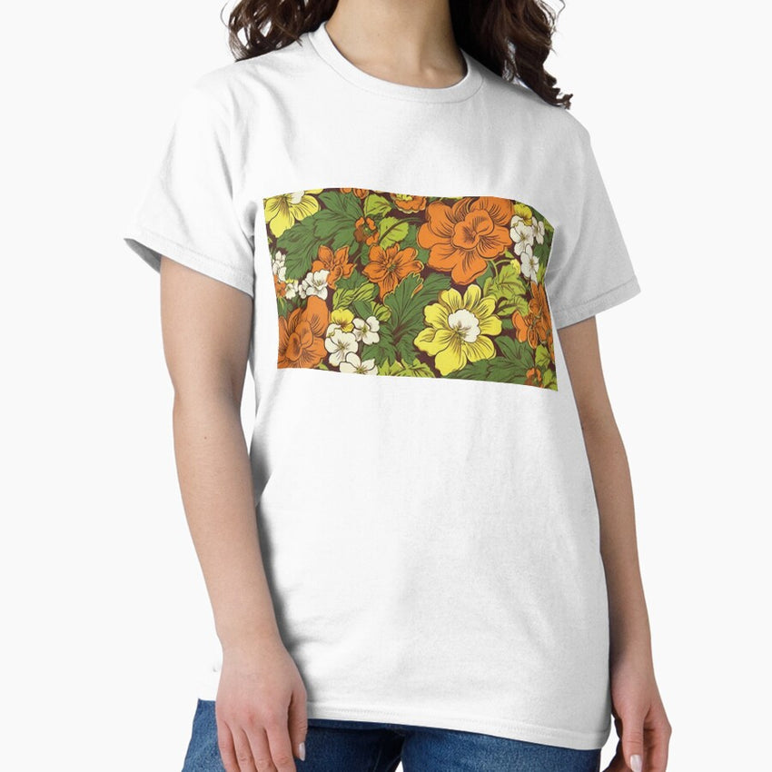 Grandmas House- Green/Orange Classic T-Shirt
