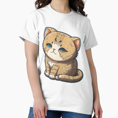 Cute adorable cat Classic T-Shirt
