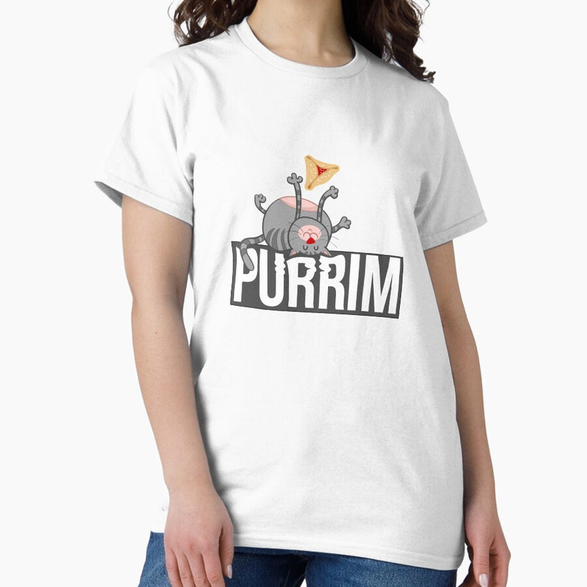 Purim Cat - Shalach Manos, purim gifts Classic T-Shirt