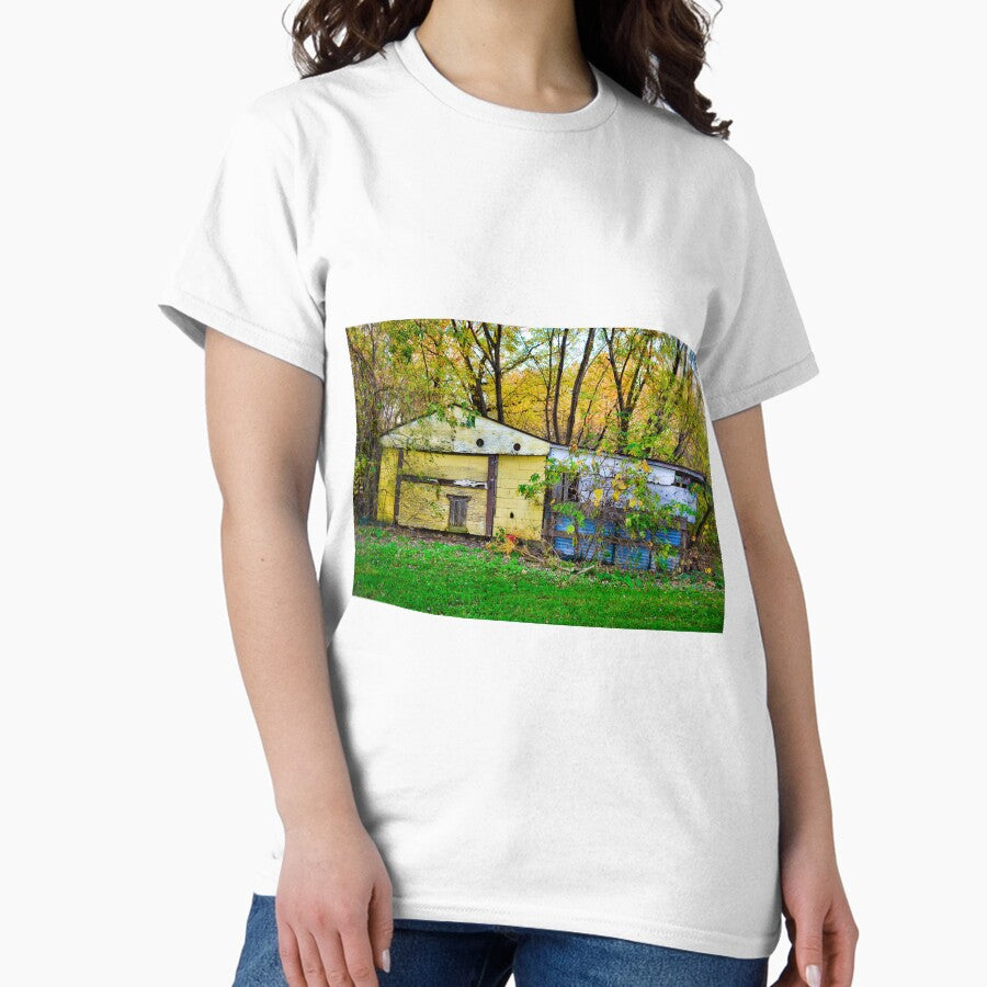 Autumn Leaning Classic T Shirt