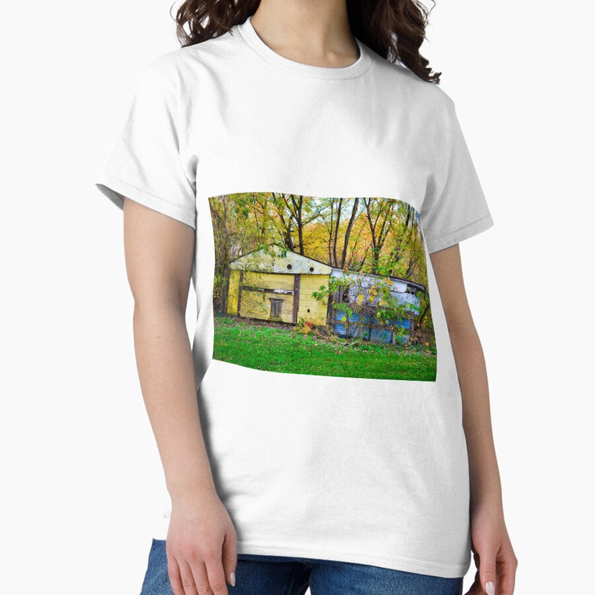 Autumn Leaning Classic T Shirt
