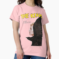 Alfred Hitchcocks Film The Birds With Scary Crows Officially Licensed Fan Art Classic T Shirt