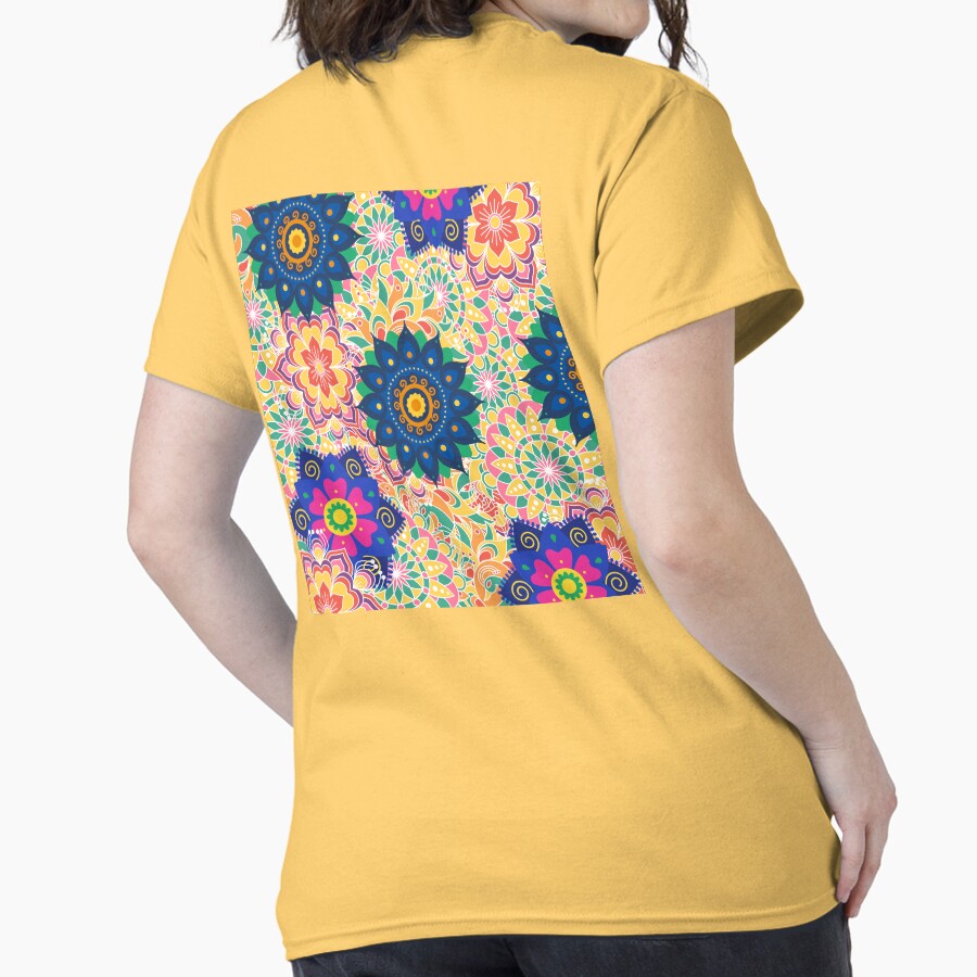Flower Pattern 1 Classic T-Shirt