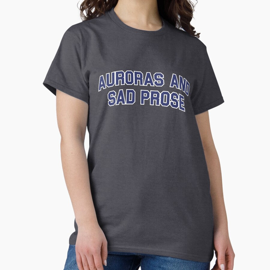 Auroras And Sad Prose Collegiate Folklore Taylor Swift Classic T Shirt