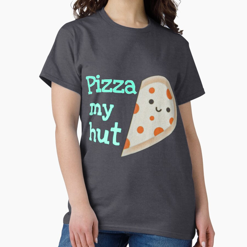 happy pizza / heart of pisa / pizza gift / Food / funny pizza Classic T-Shirt