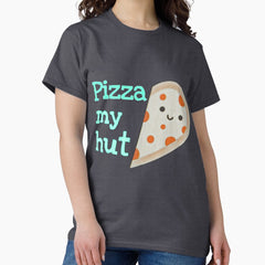 happy pizza / heart of pisa / pizza gift / Food / funny pizza Classic T-Shirt