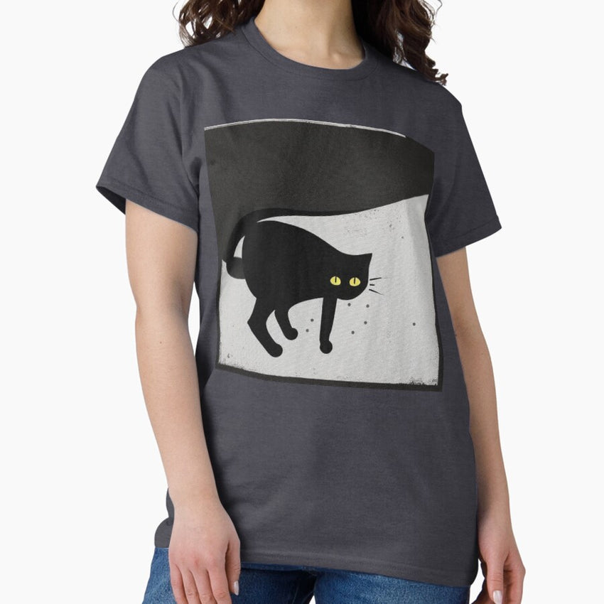 Black Cat Noir Pop Art Classic T-Shirt