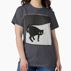 Black Cat Noir Pop Art Classic T-Shirt
