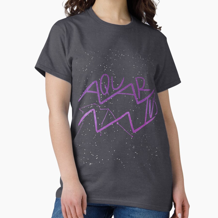 Starry Aquarius Classic T-Shirt