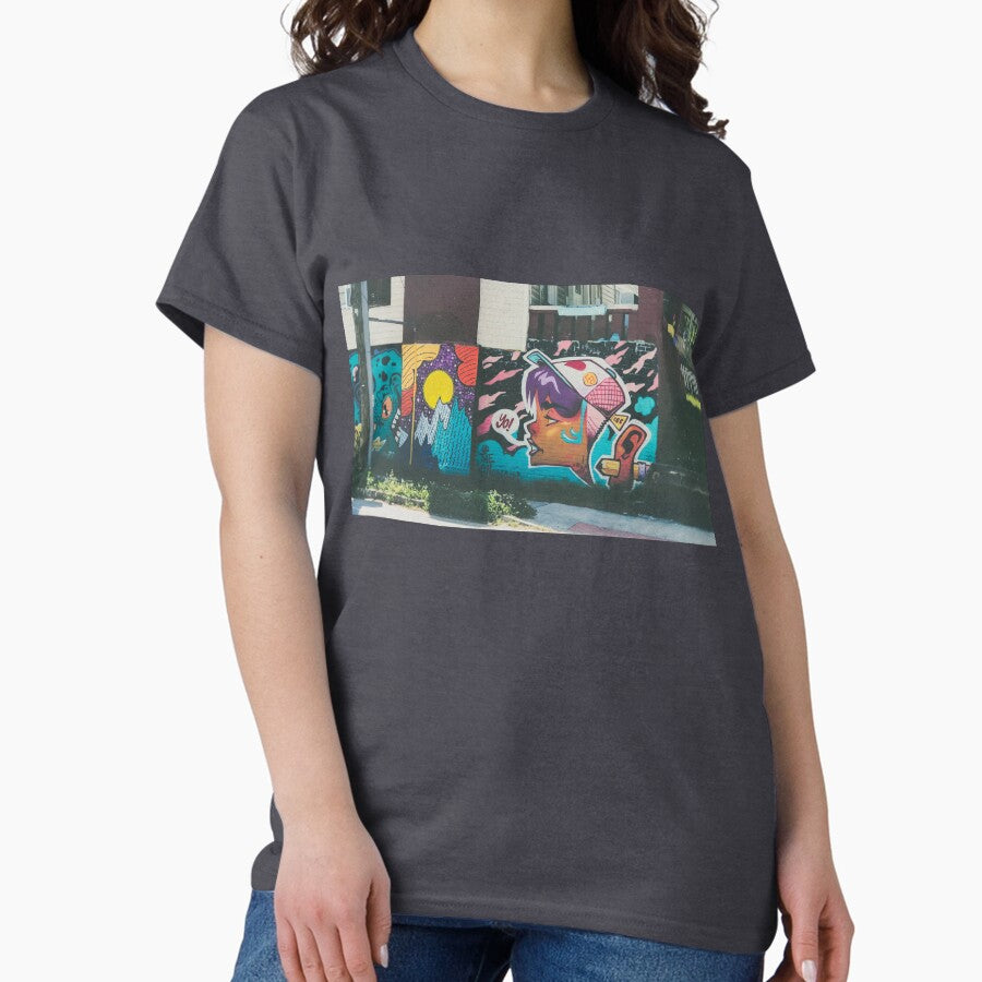 Yo! Graffiti Wall Art Classic T-Shirt