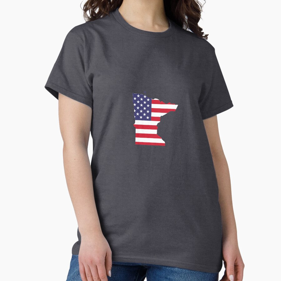 4Th Of July Minnesota State Classic T Shirt